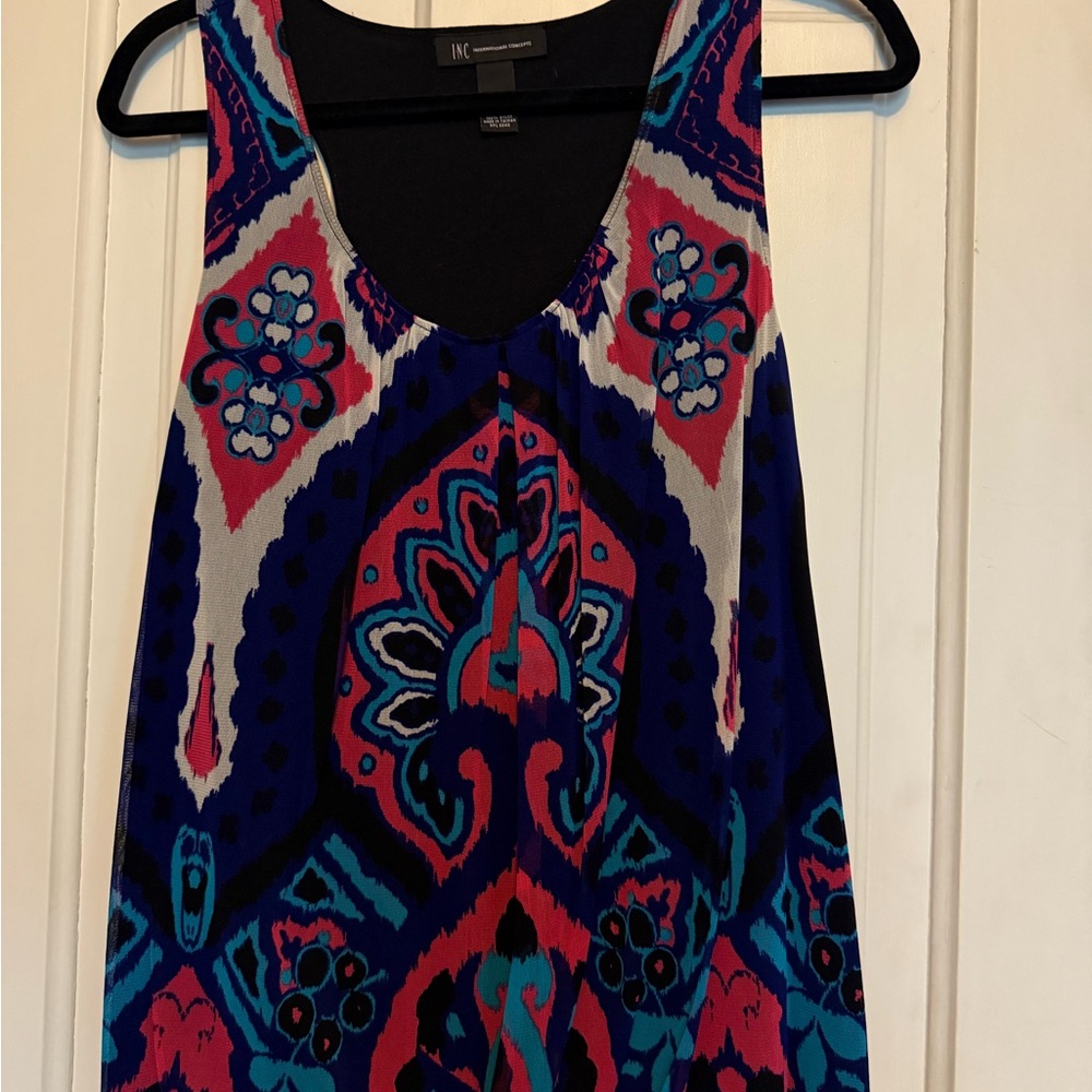 INC International Concepts Vibrant Sleeveless Tank Top